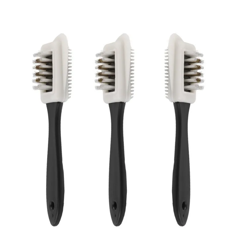 1pcs Suede Leather Shoe Brush Special Cleaning Brush Combing Upper Brush Combing Upper Brush S Shape Shoe Upper Cleaning Leather