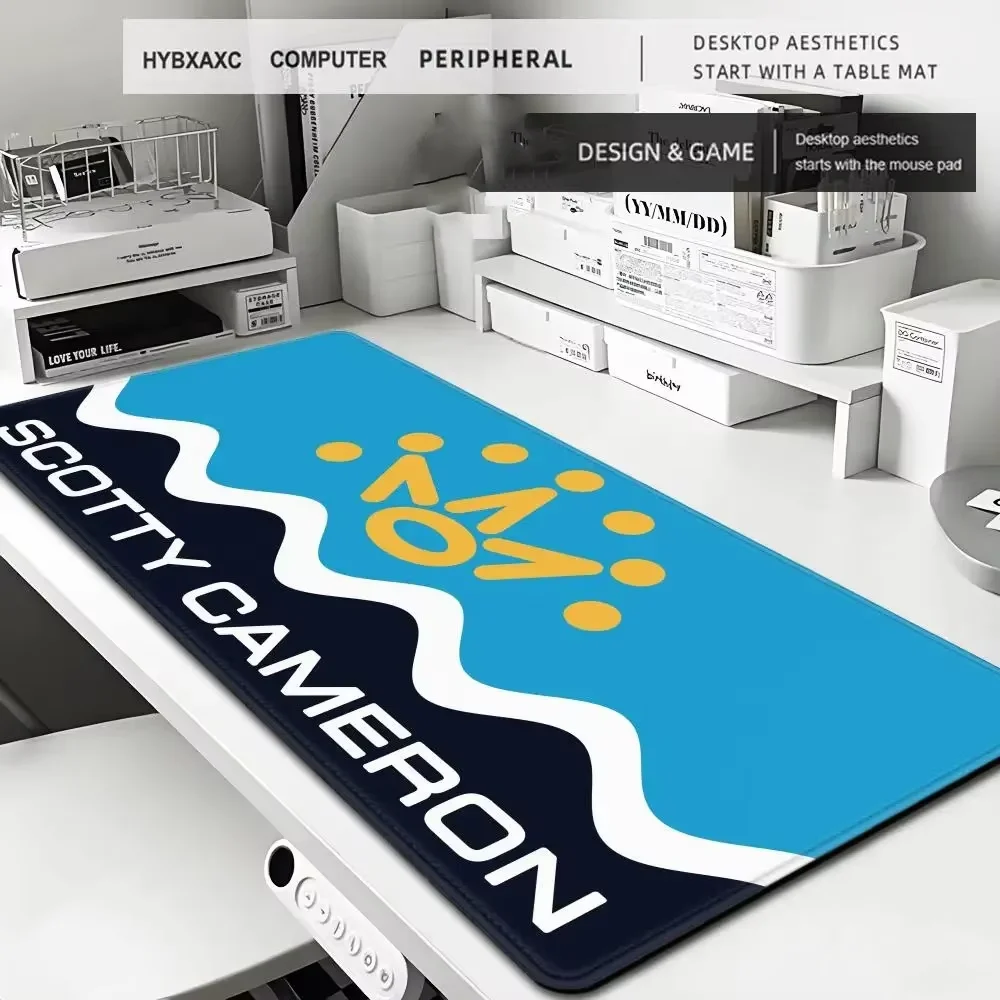 Large Mouse Pad S-Scotty C-Camerons Printed Carpet Desk Mouseapad Extended Gaming Keyboard Mat Large XXL Gamer Mousepad Deskmat