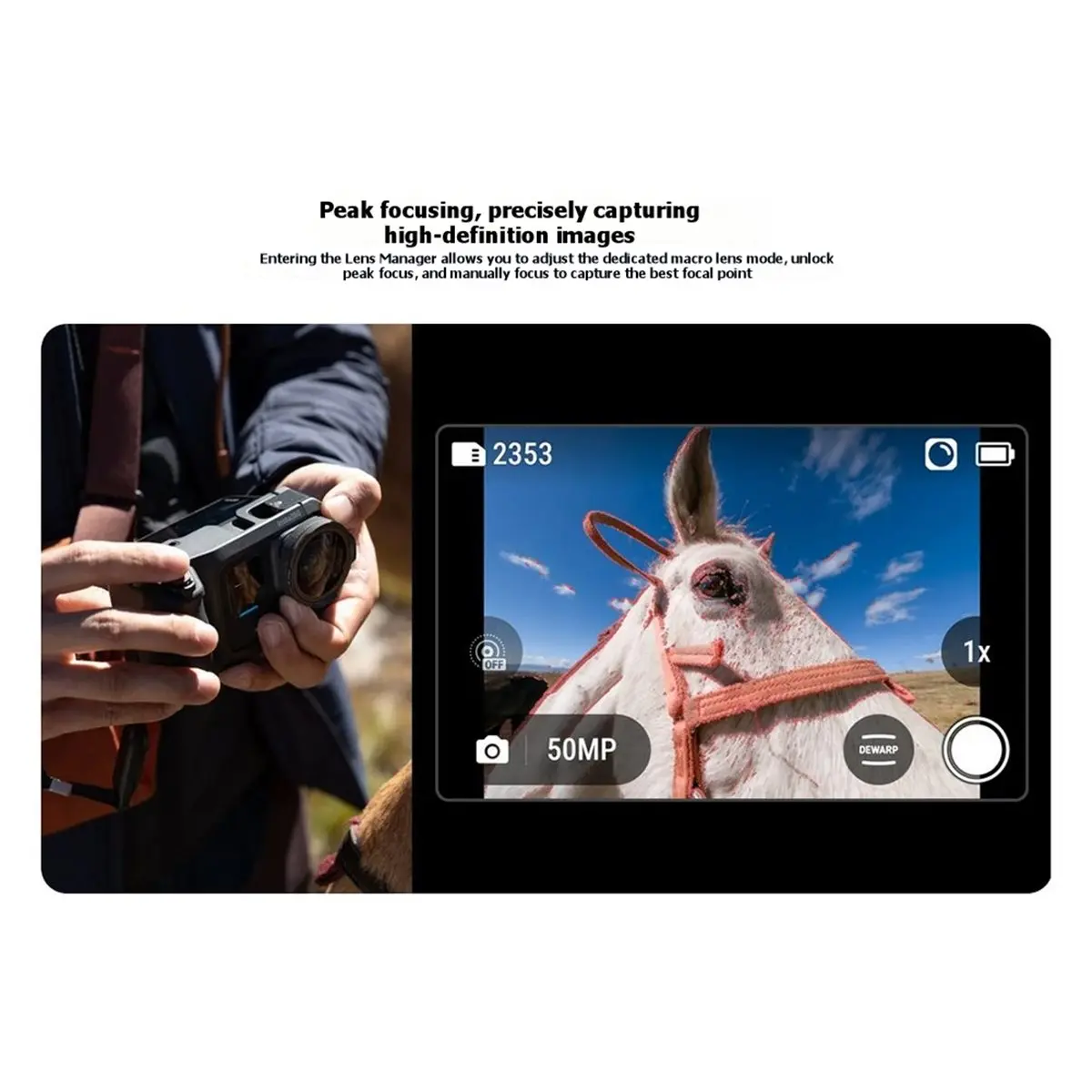 A86G NEW For Pro 2 Adjustable Macro Lens Action Camera Accessory
