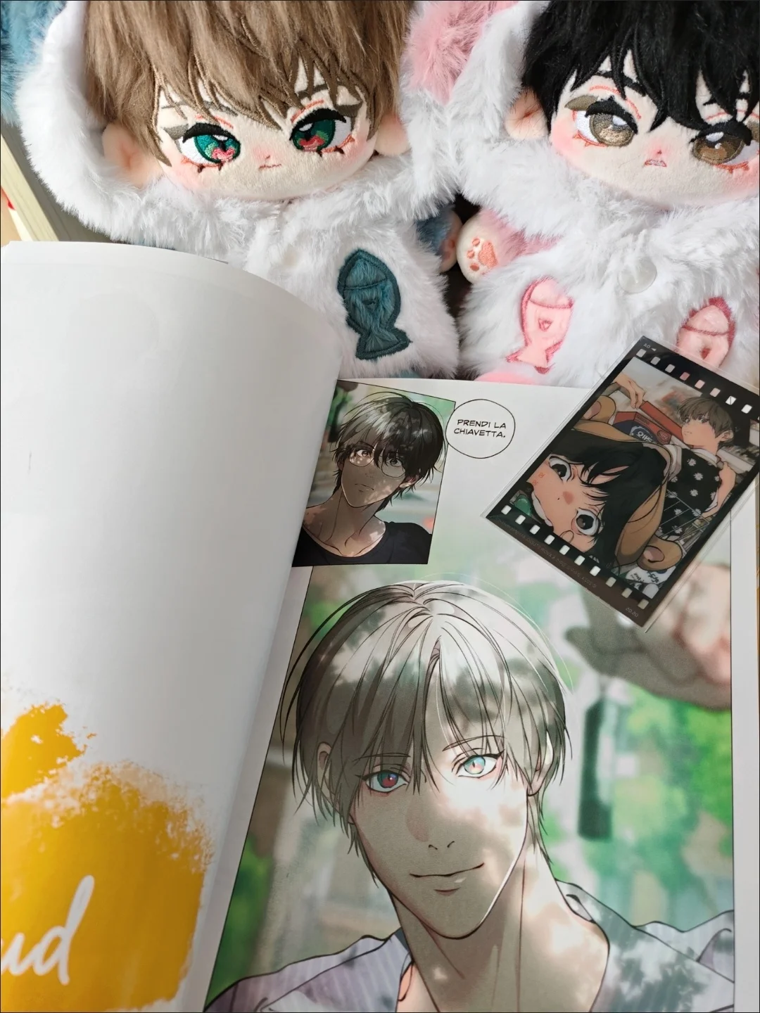 Hot Sale Lezhin Comics Korean BL Manhwa Cloud Lost In Baek Cirrus&Yeon Skylar 20cm Cute Baby With Skeleton No Clothes