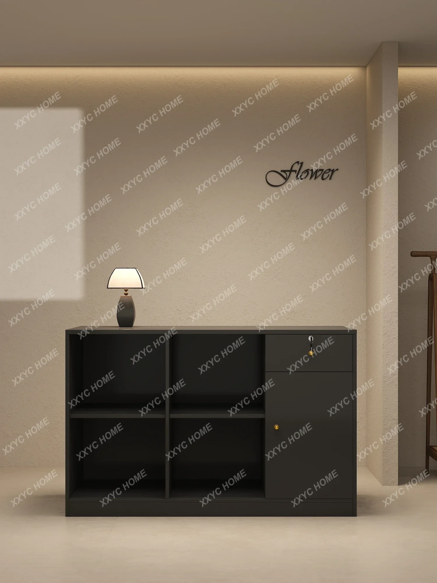 JJFlat Simple Commercial Small Beauty Salon Health Center Hairdressing Front Desk
