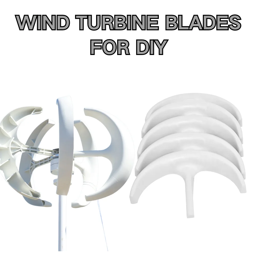 Wind Turbine Parts Wind Turbine Matching Blades Multiple Color Options Home Use DIY