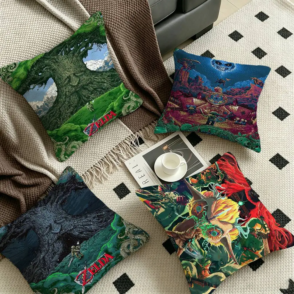 Legend Video Game Decorative Room Aesthetics Pillow Case Home Decor Bedroom Sofa Bed Couch Pillow Cover 45x45