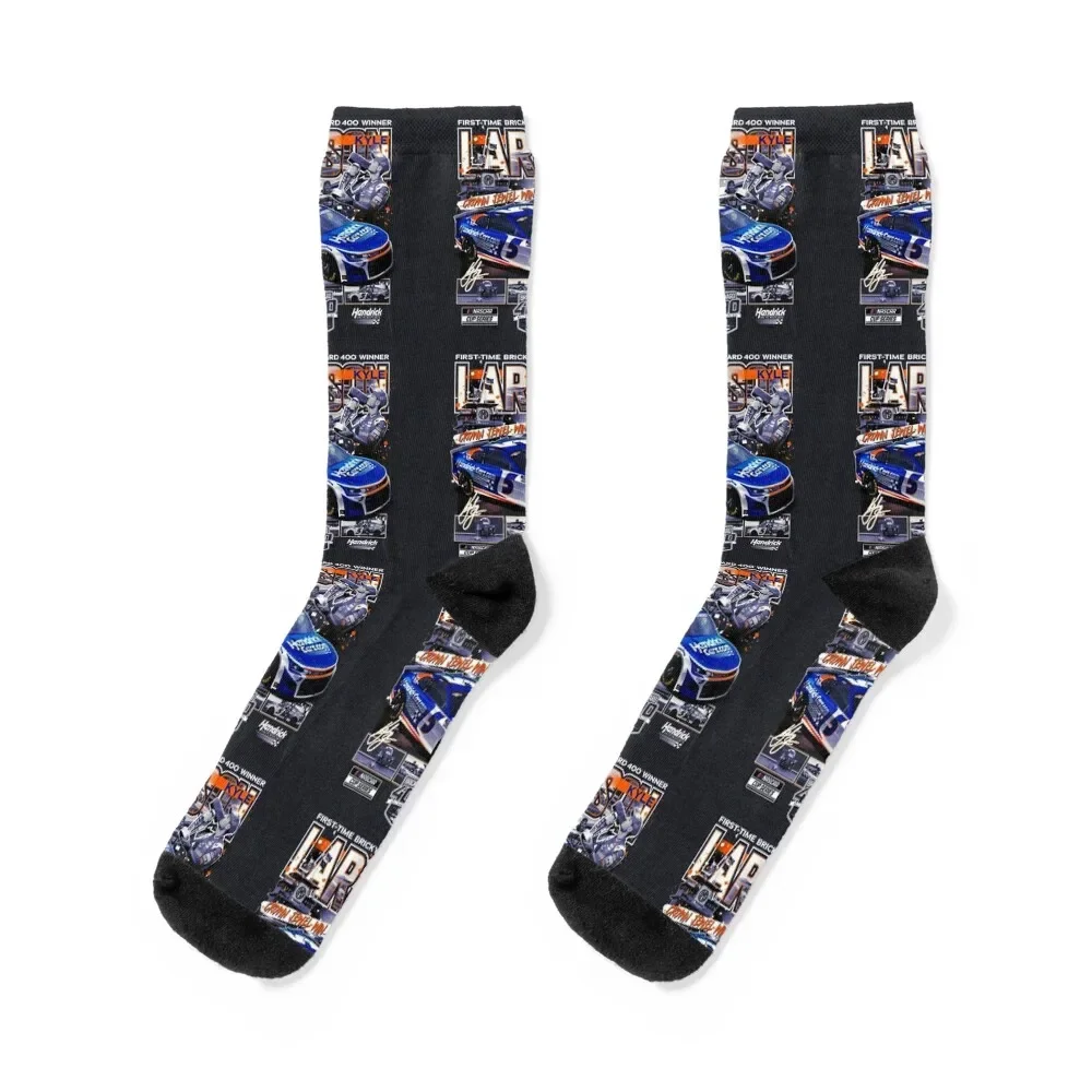 

Kyle larson Socks happy floor summer sheer Socks Female Men's