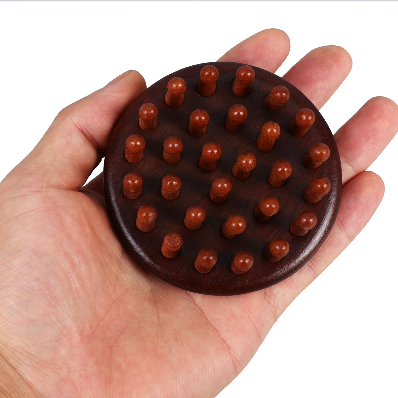 

Wide Tooth Hair Massager Scalp Comb Wooden Head Massage Tool for Dandruff Removal Scalp Stimulating Massage Hair Detangler Brush