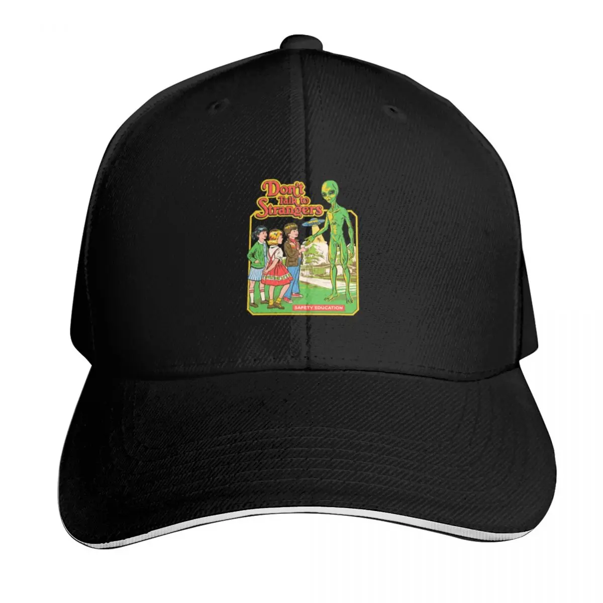 Don't Talk To Strangers Baseball Cap Outdoor Golf Running Hiking Summer Beach Travel Streetwear Hip Hop Trendy