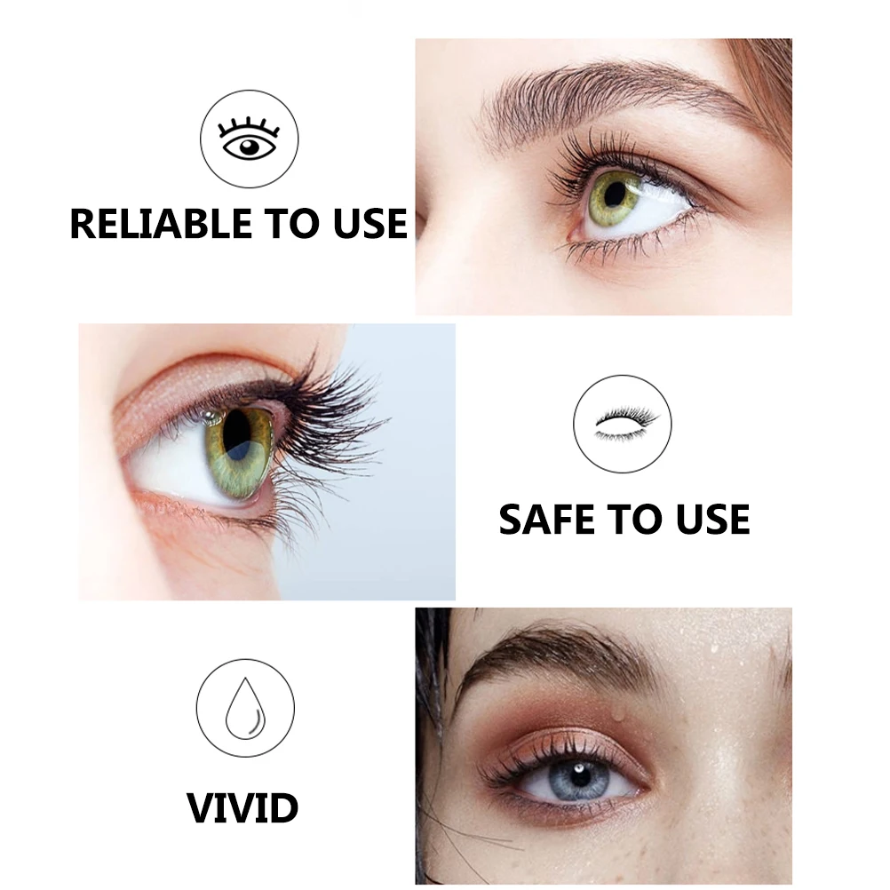 

Eyelash Mascara Waterproof 2in1 UltraFine Plastic 4D Lengthening Thickening Effect Daily Party Wedding Tour Nightclub Cosplay