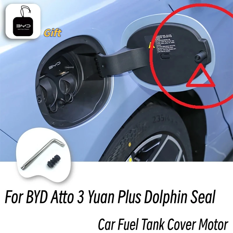 Charging Outer Cover Lock for BYD ATTO 3 YUAN PLUS Dolphin SEAL Dolphin Surf Sealion SHARK Charging Port Cover Spring Clip Pin