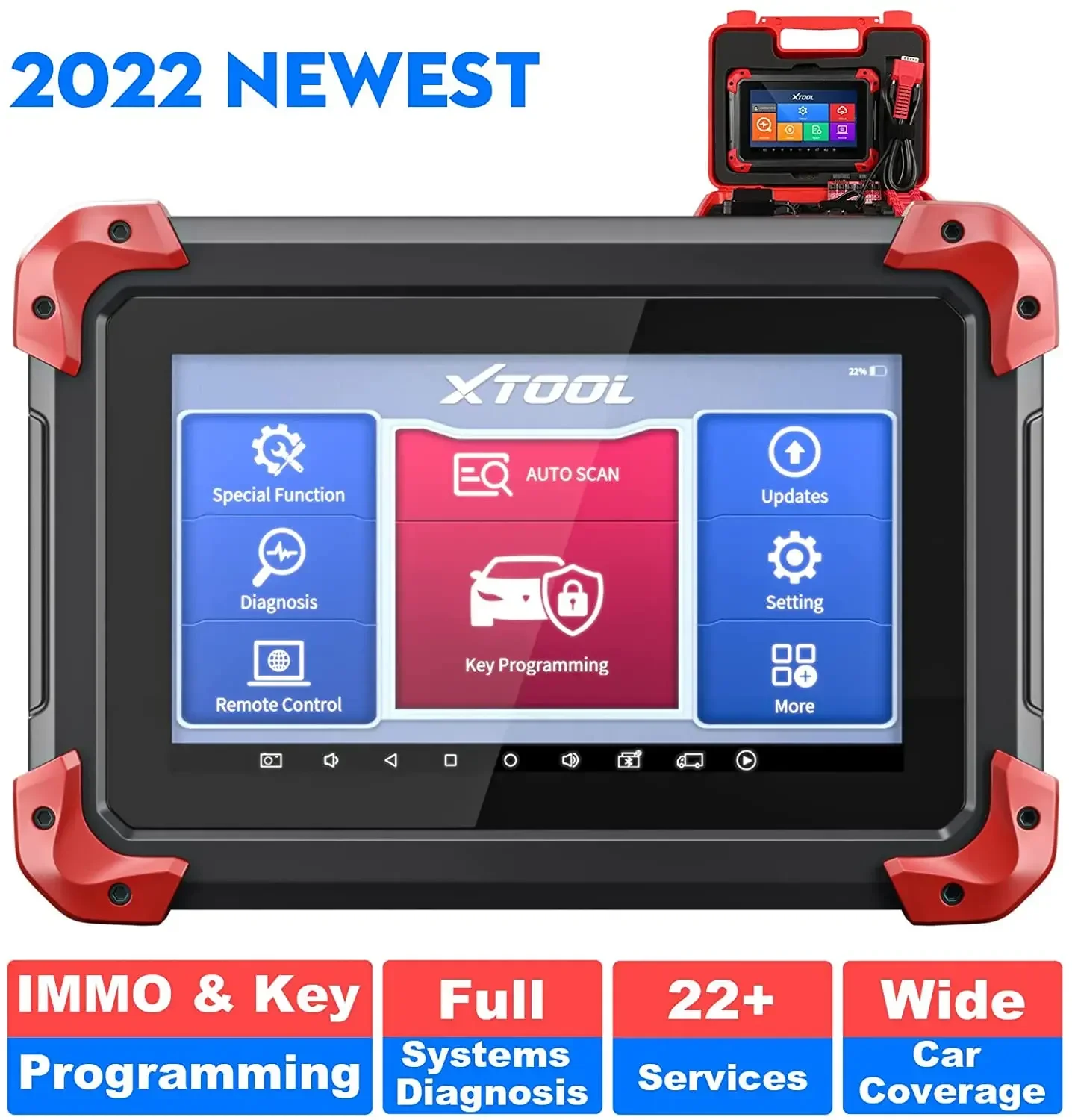 yyhc 2022 Original XTOOL X100 PAD Plus Auto Key Programmer  Matching Diagnostic Tool All System EPB/SAS/TPMS Service