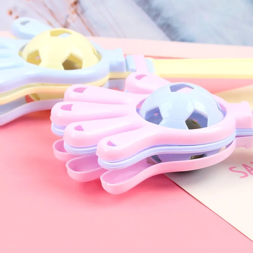 Educational Baby Rattle Toy for Soothing Grasping Training Soft Handheld Musical Instrument for Newborns and Infants Practice