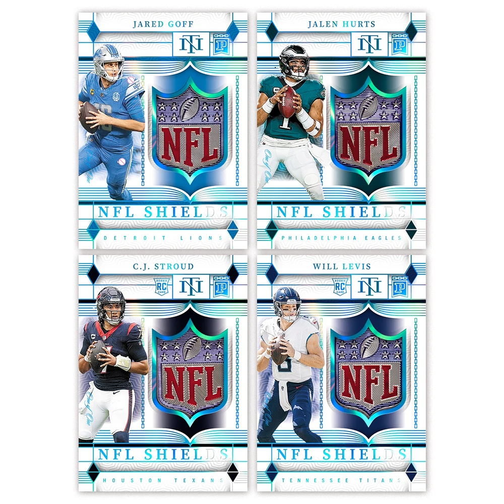 Panini 2024 FOOTBALL national treasure DIY Shield material Collectible card bricks MAHOMES TRAVIS KELCE STROUD Birthday present