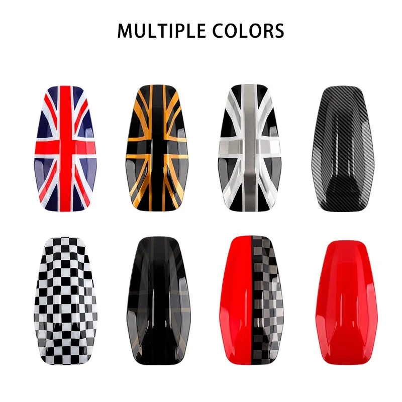 Union Jack Auto Dach Antenne Abdeckung Aufkleber Außen ABS Trim Für Mini Cooper Countryman U25 2024 2025 Dekoration Zubehör