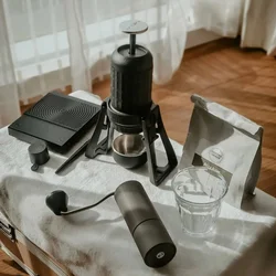 15-20Bar Staresso Mirage SP300 Portable Coffee Maker Espresso Machine Adjustable Pressure Removable Holder Travel Coffee Make