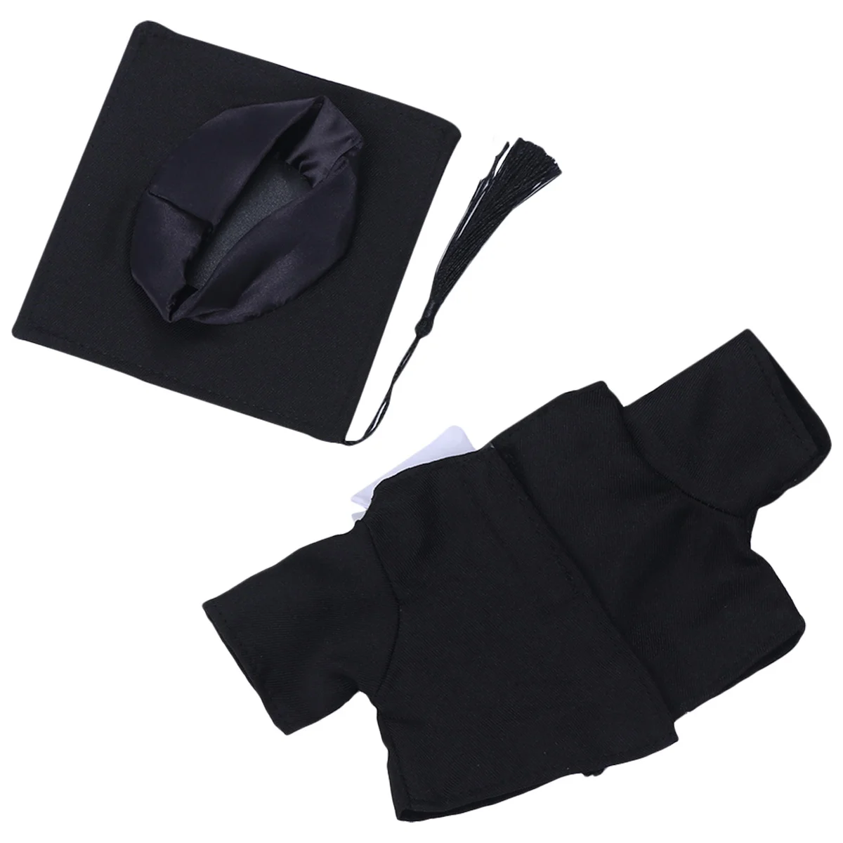 2 Pcs Graduation Gown Accessories The Gift Advanced Mini Dress for Clothes