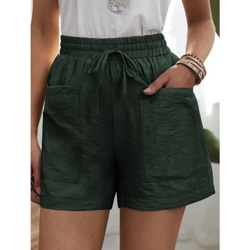 Shorts Woman Fashion Women Clothing Casual Cotton Linen Sweatshorts Summer Best Seller Vetement Femme Shorts for Women New