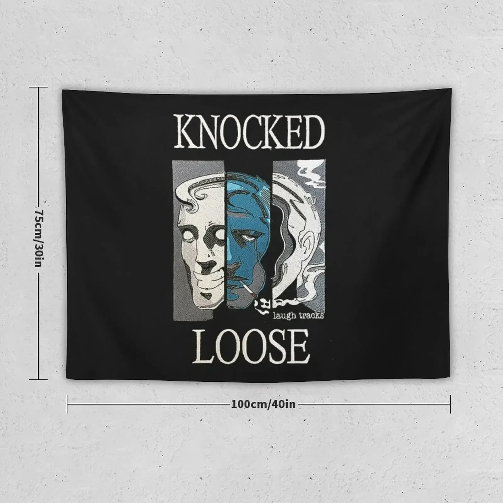 knocked loose american hardcore punk band Tapestry Room Decorations Aesthetic Decoration For Home Bedroom Decorations Tapestry