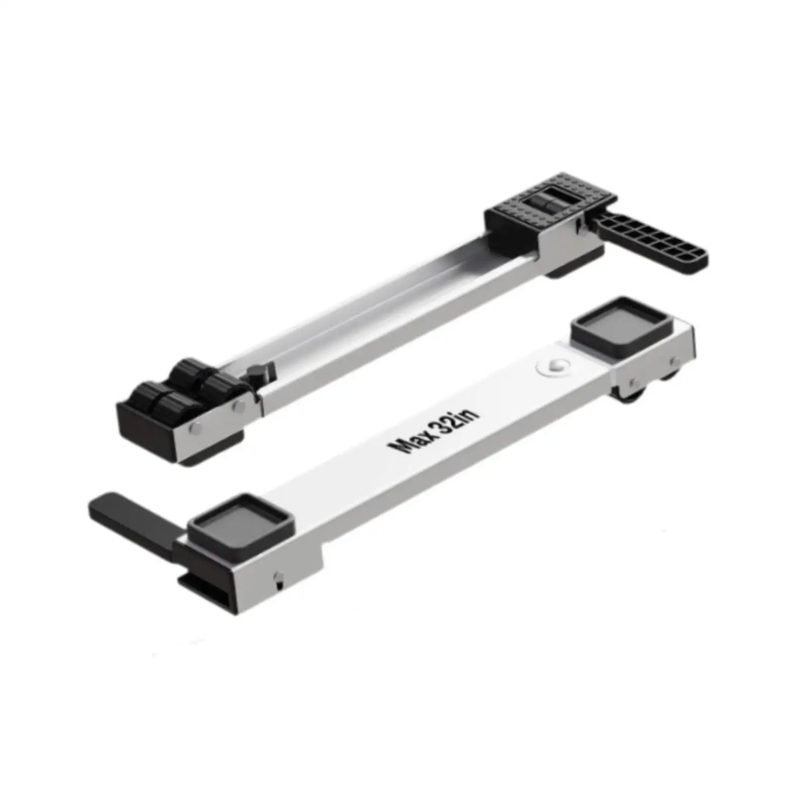 2 Units of Washer Support with Mobile Base for Easy Movement of Dryers