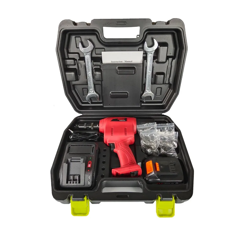 Электрический пистолет для стопорных гаек 2025 года — полностью автоматический пистолет для стопорных гаек с литий-ионным бесщеточным зарядным колпачком, инструмент для заклепок