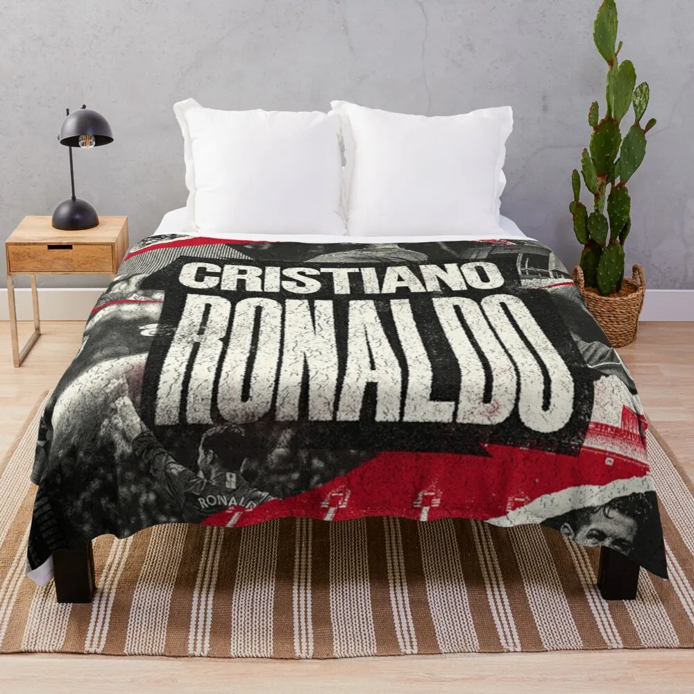 

Welcome Home CR7 Throw Blanket For Baby Soft Plush Plaid Moving Soft Beds Blankets