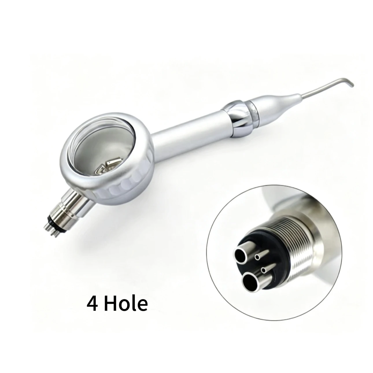 Luxury Dental Sandblaster Air Prophy Polisher Handpiece 2 Hole & 4 Hole Available Teeth Whitening Stain Remover Dental Lab Clini