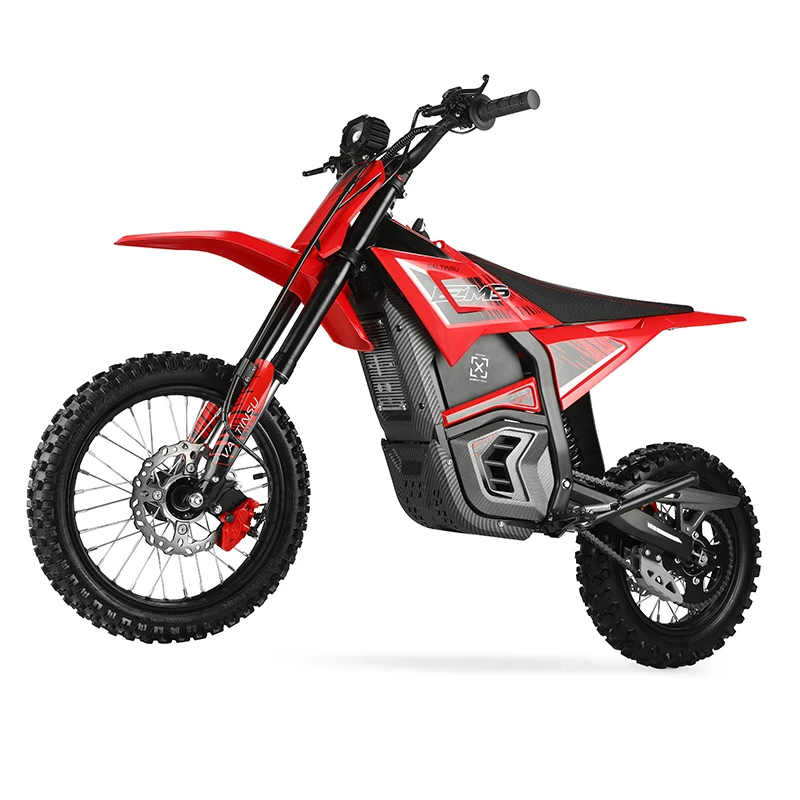 New Fashion 2000W 48V 21AH 60km/h Mountain E Motorcycle Aluminum Alloy Dirt Bike 14 12 Fat Tire Off Road Motorcycles