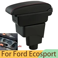 Reposabrazos para FORD EcoSport 2013-2017, piezas de repuesto, caja de almacenamiento para reposabrazos de coche, instalación sencilla, accesorios para coche