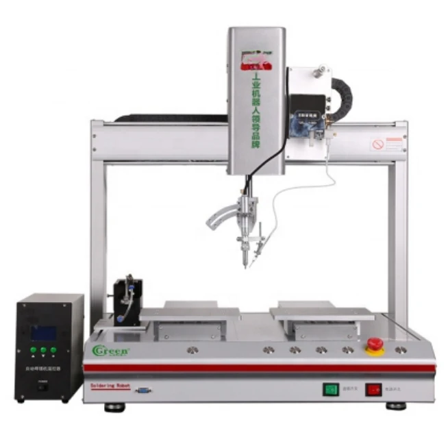 Green Factory Directly Automatic USB Soldering Robot PCB  Machine Circuit Board Connectors  Machinery  80