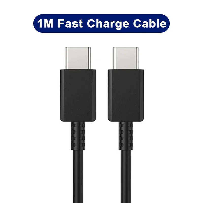 45W USB C To C Cable Type C Cable For Samsung Galaxy A52 A51 A71 S23 Ultra S22 S20 S10 S9 Note 8 9 Fast Charging Wire Data Cord