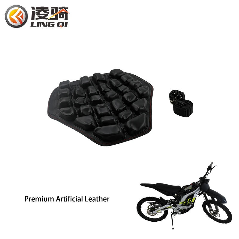 LINGQI Comfortable Soft Motorcycle Air Pad Seat Cushion Cover Gel Seats Cushions Saddle For SUR RON SUR-RON Light Bee X S Parts