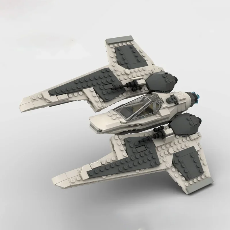 353 قطعة MOC Fang مقاتلة وزارة الدفاع ستار معركة نموذج بناء هدايا عيد الميلاد كتل لعبة العمارة تجميع DIY بها بنفسك التعليم عيد ميلاد