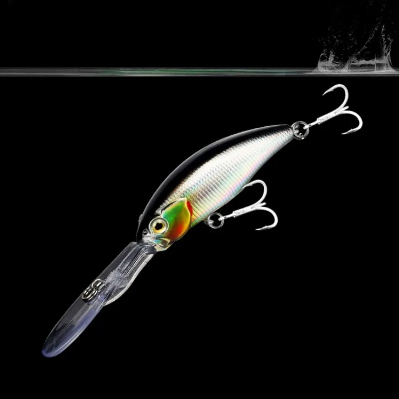 

Deep Diving Long Lip Floating Minnow Lure, All-Around Bait for Small Culter Bass Walleye - Hard Fishing Lure - Premium Quality