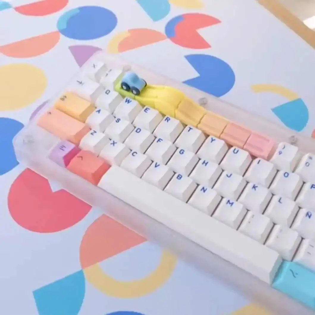 Roller Coaster Keycaps Customized Three-dimensional Keycaps Personalized Resin Keycaps for Cross-switch Mechanical Keyboards