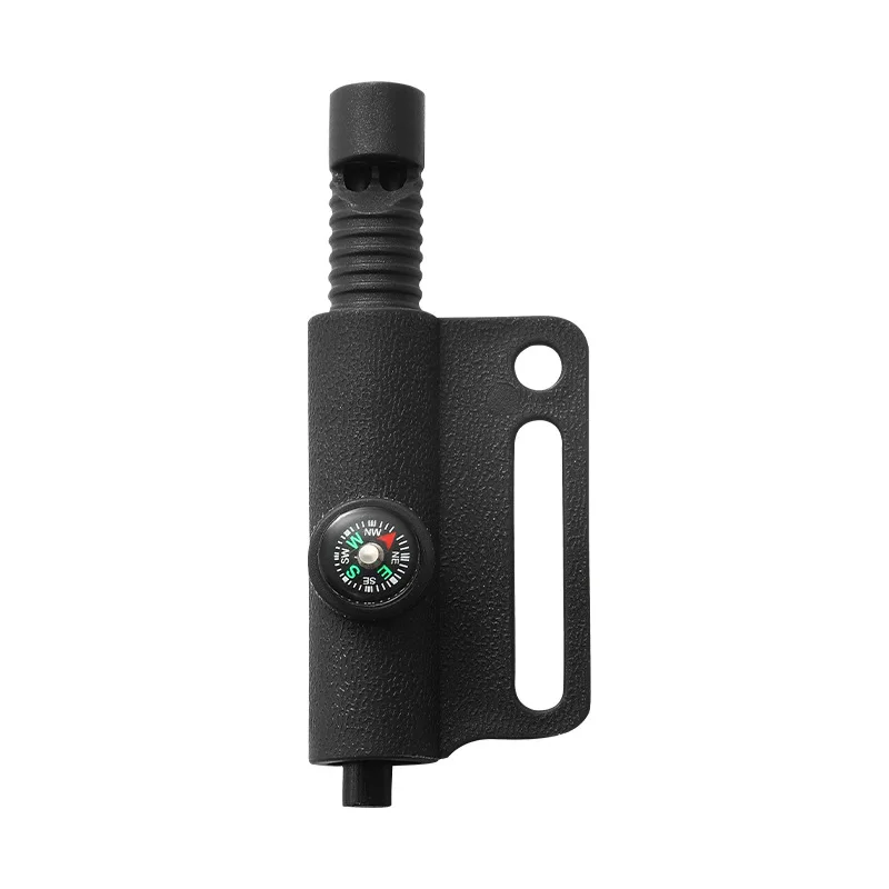 3-in-1 Fire Starter Ferro Rod with Compass Whistle, Magnesium Fire Steel Survival Tool Emergency Ignition Kit for Camping Hiking view 5