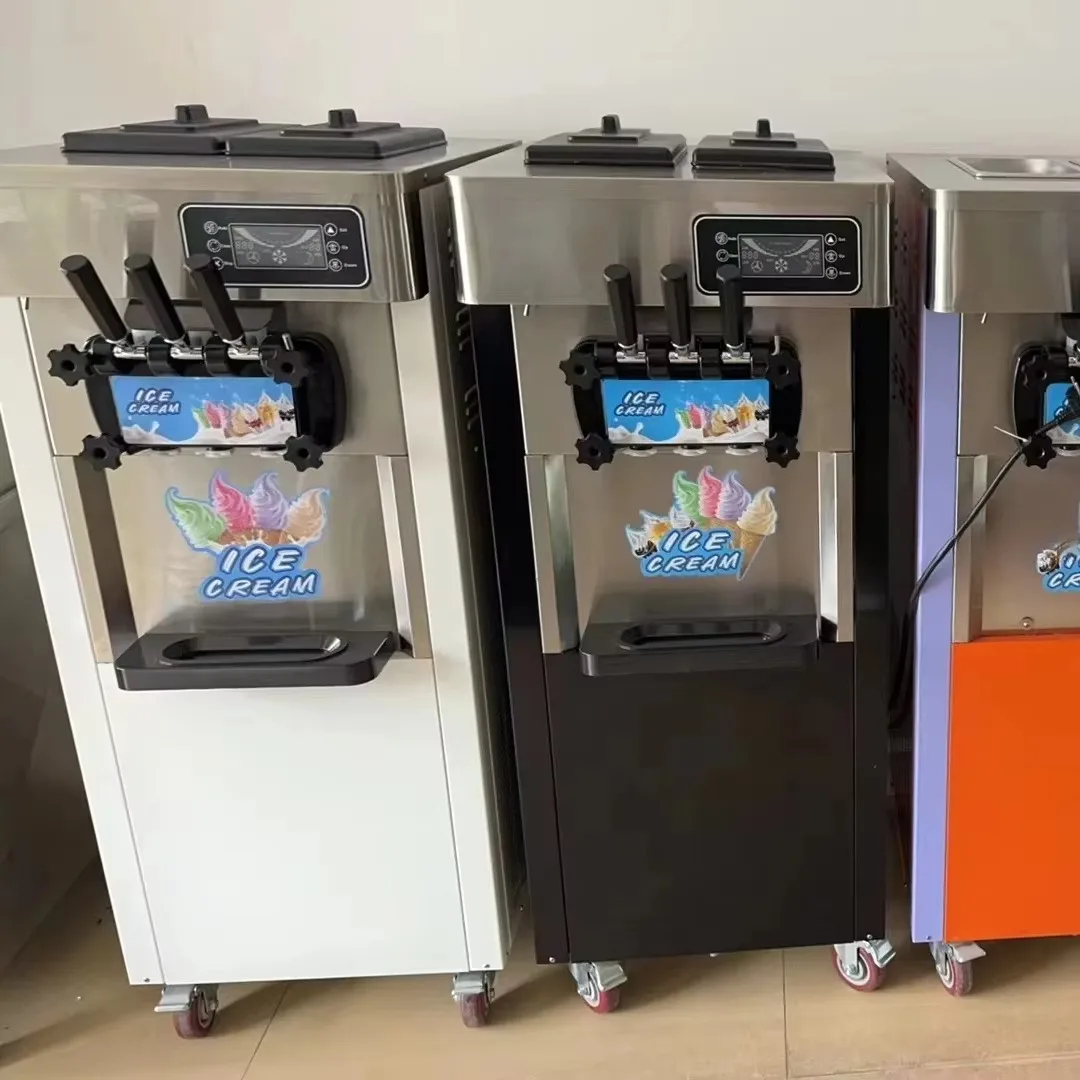 Long-term customization is available for sale in commercial stainless steel electric ice cream machines