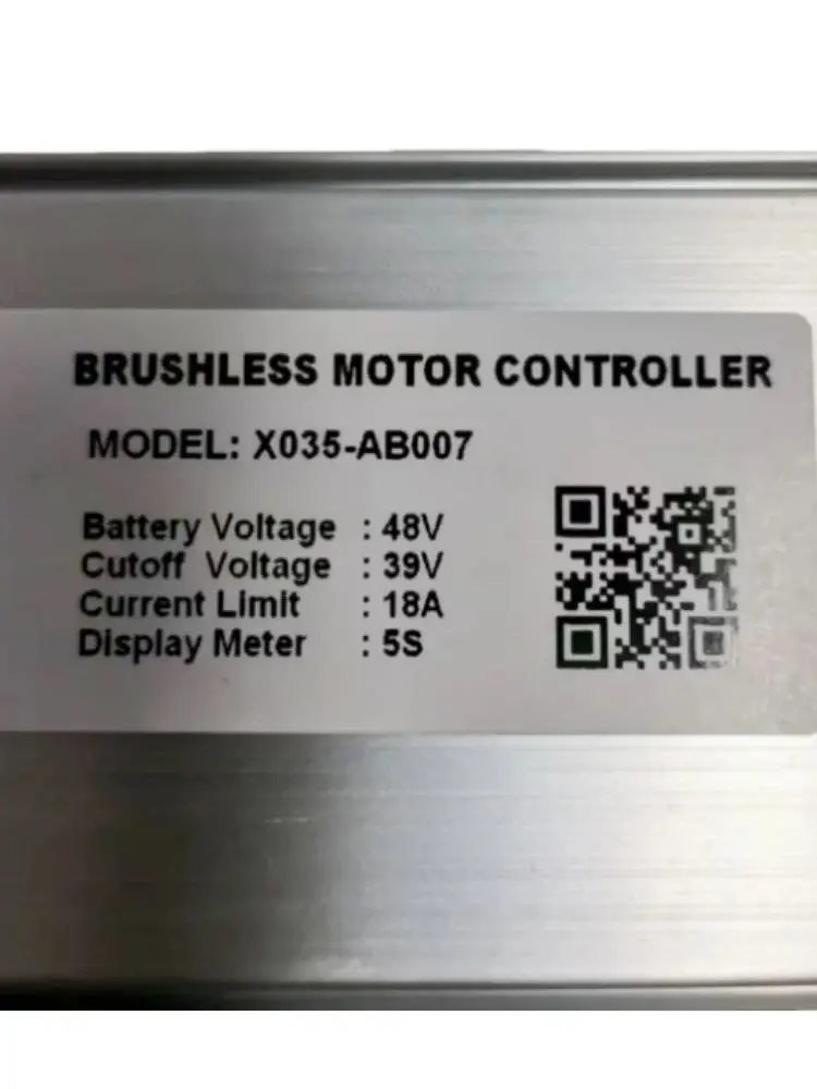 AliExpress NONE Customized X035-AB007 Brushless Motor Controller 48V 18A Electric Bicycle Conversion Kit Ebike Controller for 5S Display