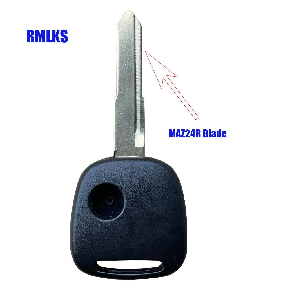 Replacement Car Key Case Shell Fob for Mazda Suzuki 1 Button Remote Key Shell Auto Accessories