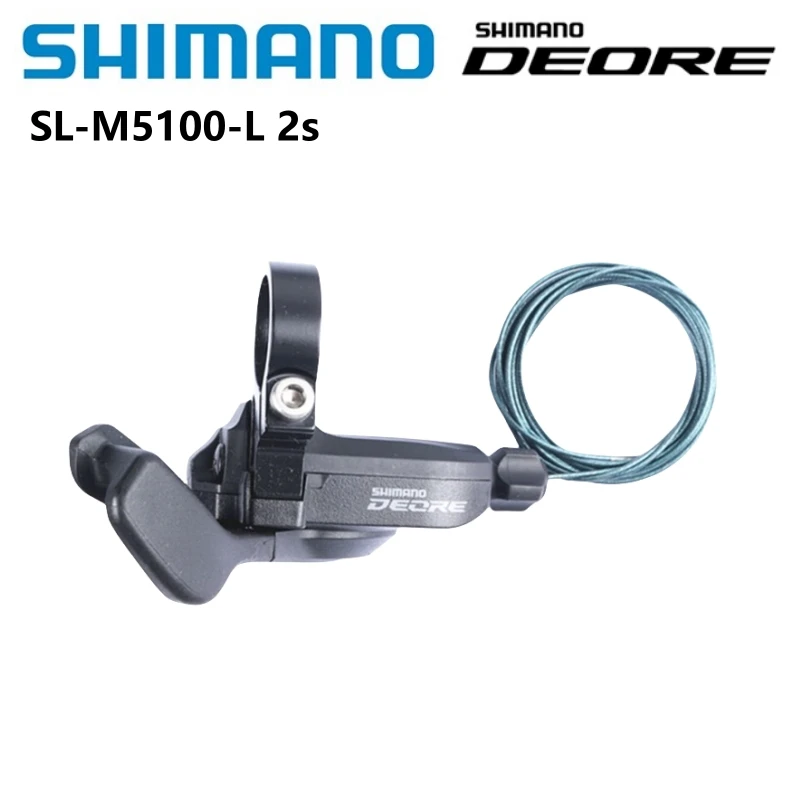 SHIMANO DEORE Series SL-M5100 Right 11 Speed SL-M5100 Left 2 Speed Shifter 2S 11S For Mountain Bike Riding Parts Original