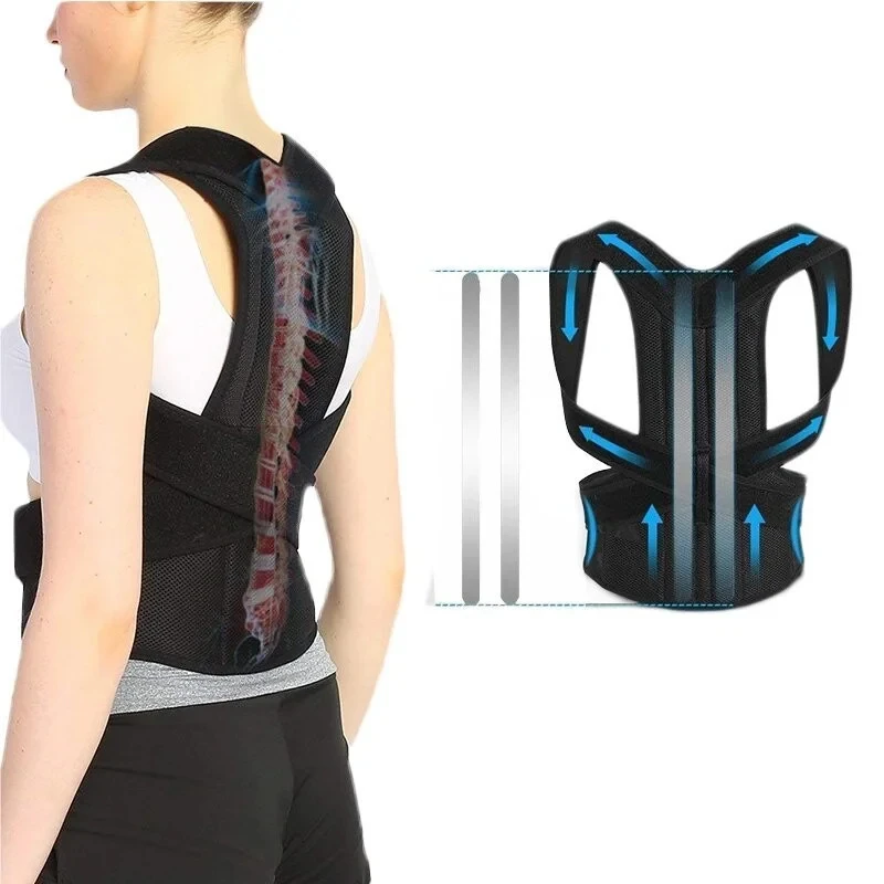 Correcting Tape Correct Humpback Men Women Invisible Adjustable Back Support Belt Back Posture Corrector Shoulder Lumbar Spine