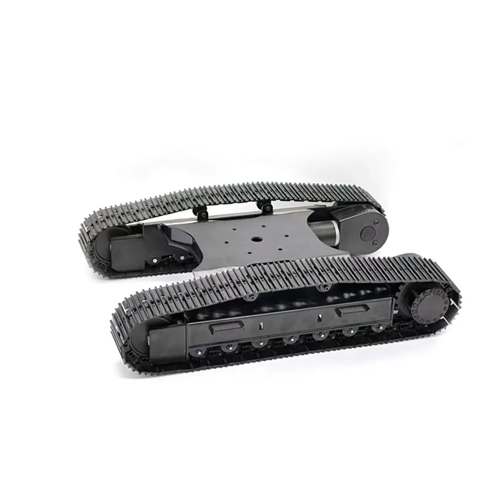 Metal Undercarriage Track Chassis for 1/12 Scale RC Excavator Model