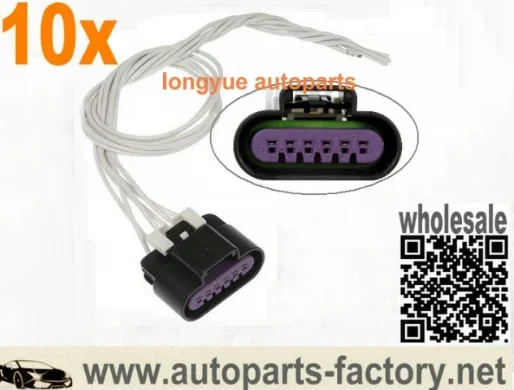 

Longyue 10pcs Ignition Coil Connector OE # 13584094, 88988944 For Chevy Malibu 2004-2005