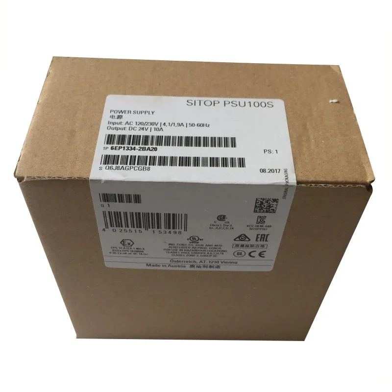 New Brand New Original 6EP1334-2BA20  6EP1 334-2BA20  Overload and Short Circuit protection Switching Power Supply Module