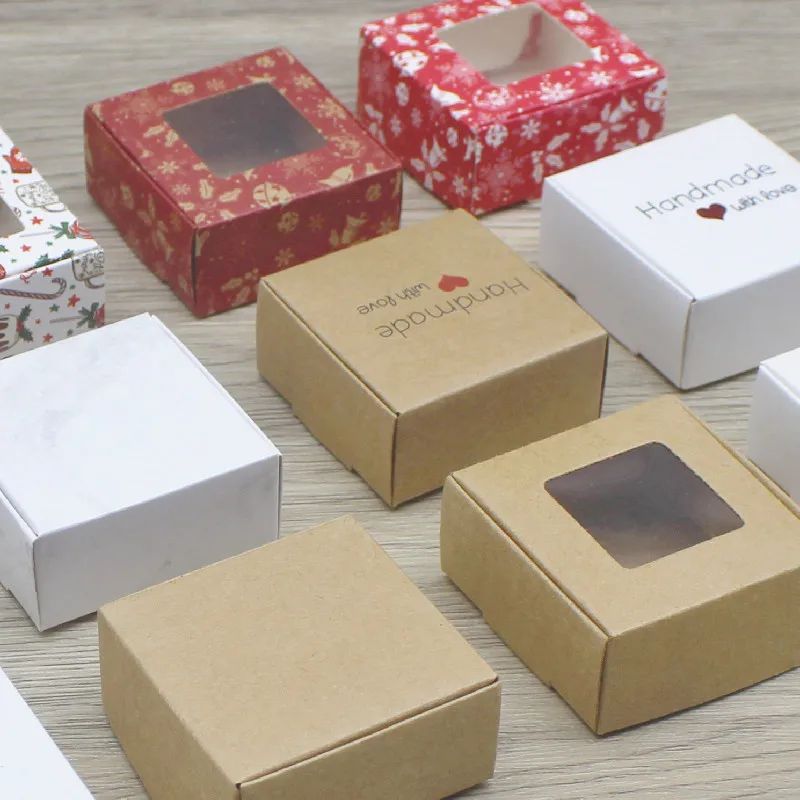 10pc NEW DIY Butterfly  Stars/Flowers Gift Box 5.5*5.5*2.5cmhandmade gifts wrapping box