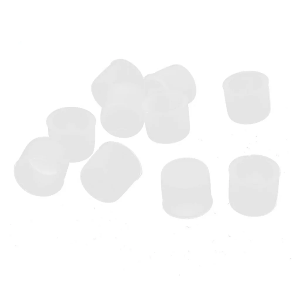 Latest Model,500Pcs/Lot Plug Protective Cover Audio Head Block Plug Dust-Proof Cover Dust-Proof Cap, Transparent
