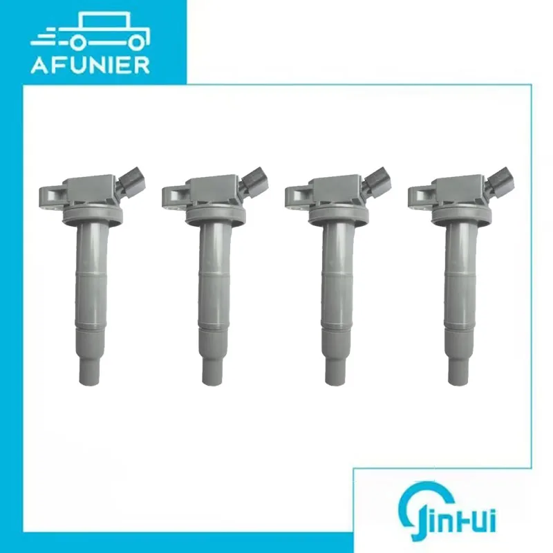 4Pcs Ignition Coil For Toyota Avensis Camry Estima Picnic RAV4 2.0 2.4 OE No.:90919-02243,9091902243