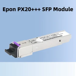 GEPON OLT-Optical Transceiver, SFP  PX20 +++,7/8/9/10 dbm Tx1490, Rx 1310nm SC PON OLTModule, Compatible with huawei, ZTE,Etc