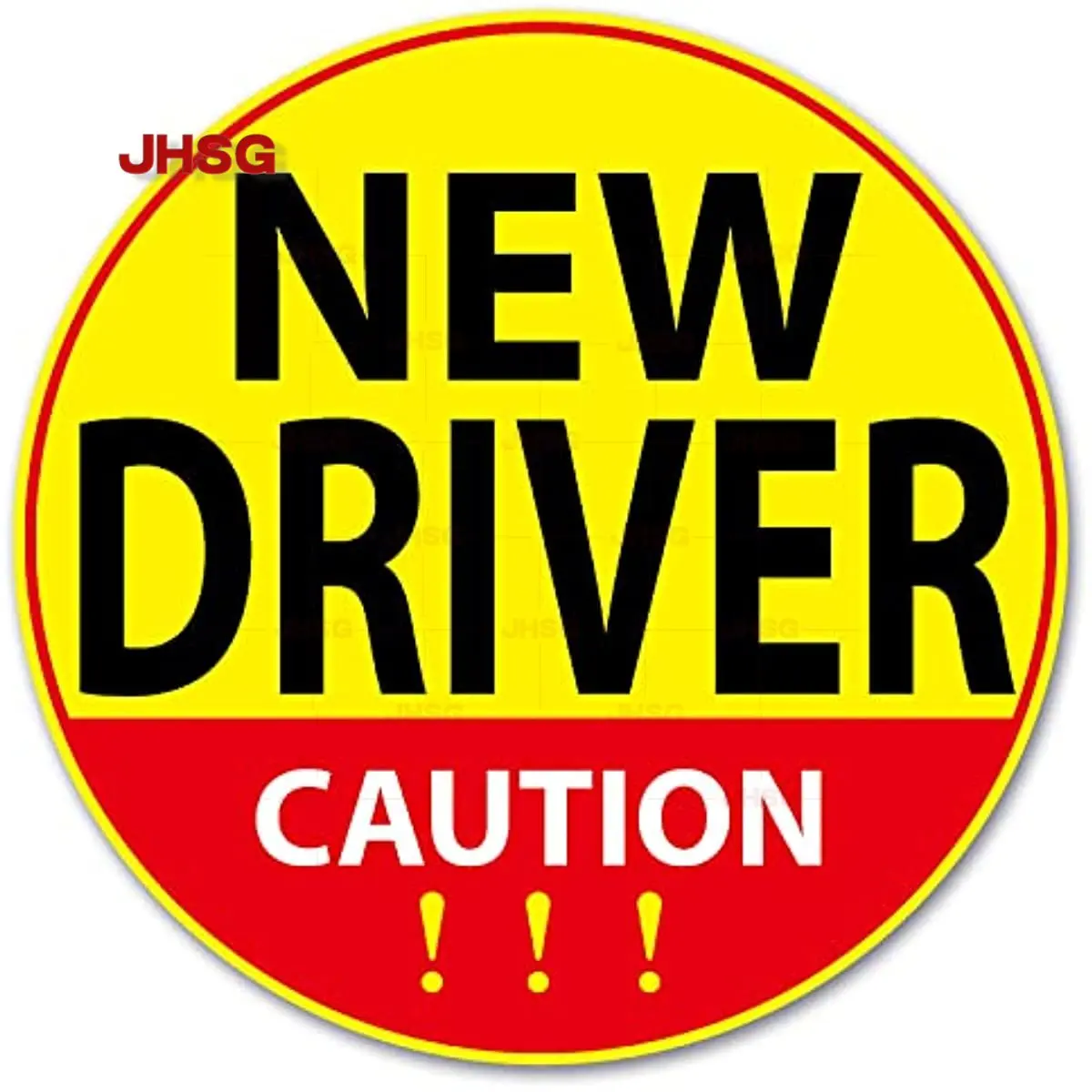 

New Student Driver Decal Warning Car Sticker Detachable Logo, Suitable for Beginners, Teenagers, and Novice Drivers