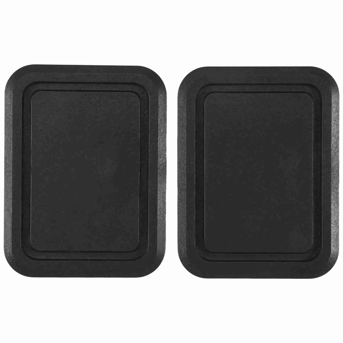 For Ram 1500 Stake Pocket Covers, Rear Truck Bed Rail Stake Pocket Cover for Dodge Ram 2019 2020 2021 (Set of 2)