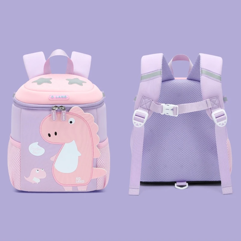 Dinosaur Children Bucket  Leisure School Backpacks In Kindergarten New Girls Boys Cute Chest Shoulder Bags for Teenagers Mochila