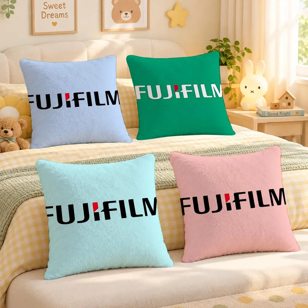 Brand Fujifilm Camera Photography Cushion Cover Personalized Decorative Living Room Home Sofa Bedroom Office Car Decor