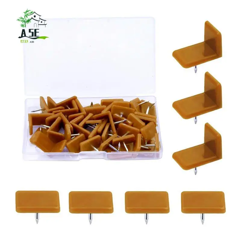 

A05E-40 шт., направляющие и направляющие для ящиков, мебельные направляющие, пластиковые направляющие для ящиков с гвоздями для ремонта комода